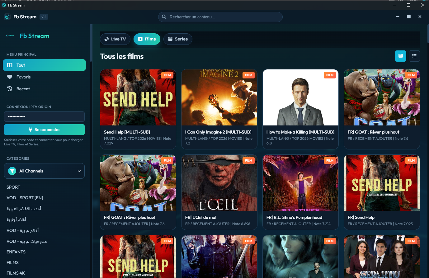 FB STREAM for Windows